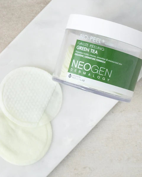 NEOGEN Green Tea Moist PHA Gauze Peeling - 30 pads