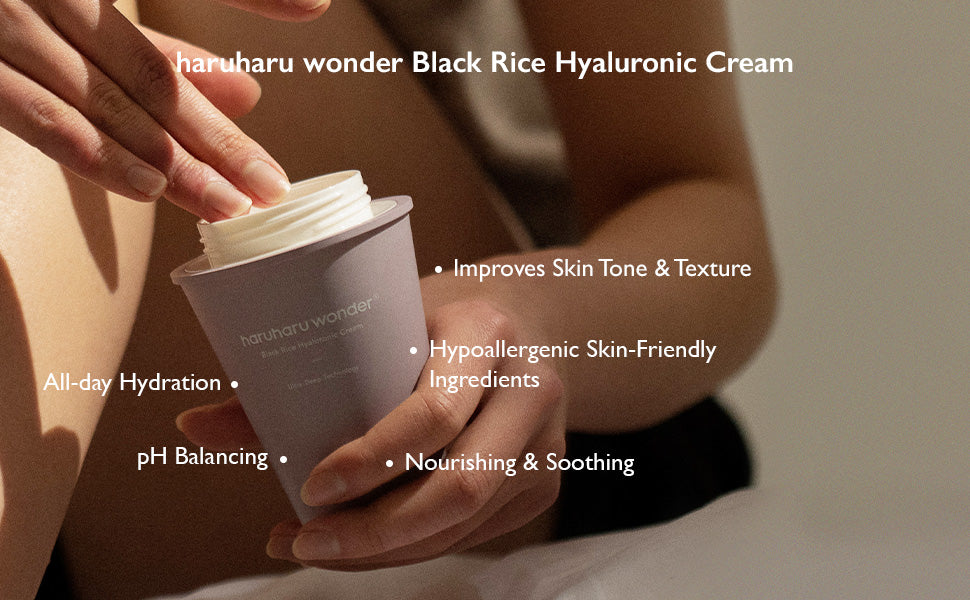 Haruharu Wonder Black Rice 10 Hyaluronic Cream (Cup)