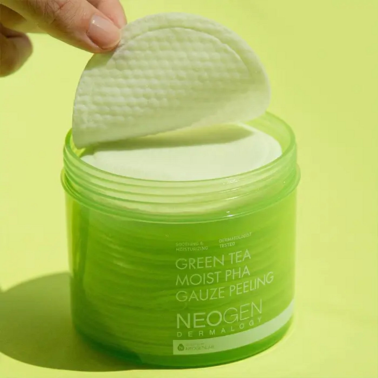 NEOGEN Green Tea Moist PHA Gauze Peeling - 30 pads